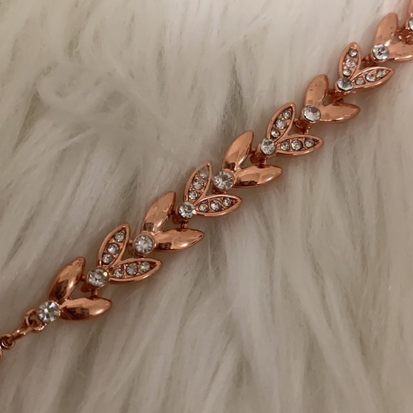 GOLD PLATED rose gold bracelet - Picture 2 of 3